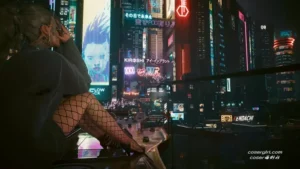 未来都市魅影 赛博朋克2077中的炫酷女孩-COSERYYDS