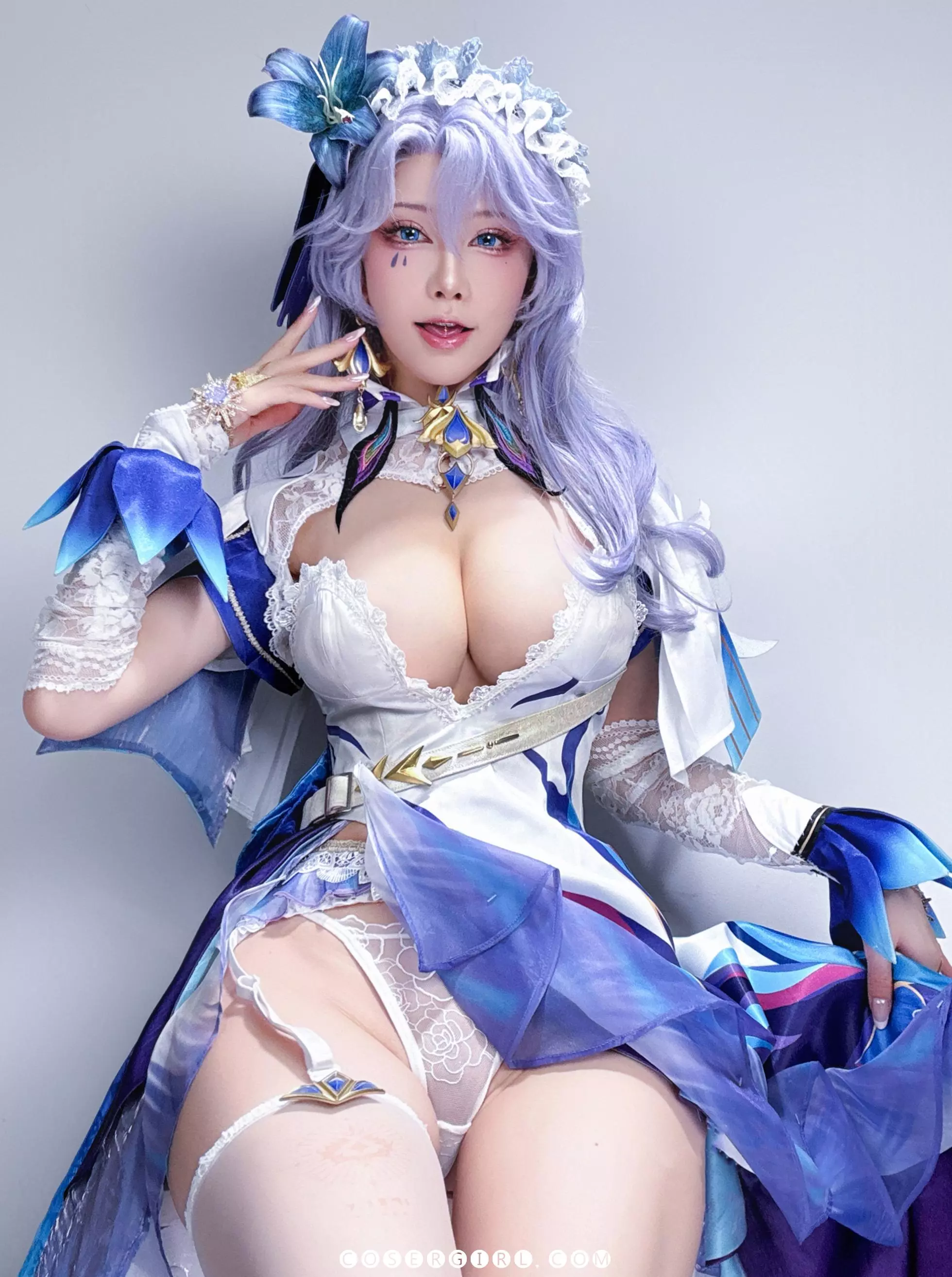 水淼aqua no.243 鸣潮 坎特蕾拉 自拍 [25p 70mb] 压缩 1