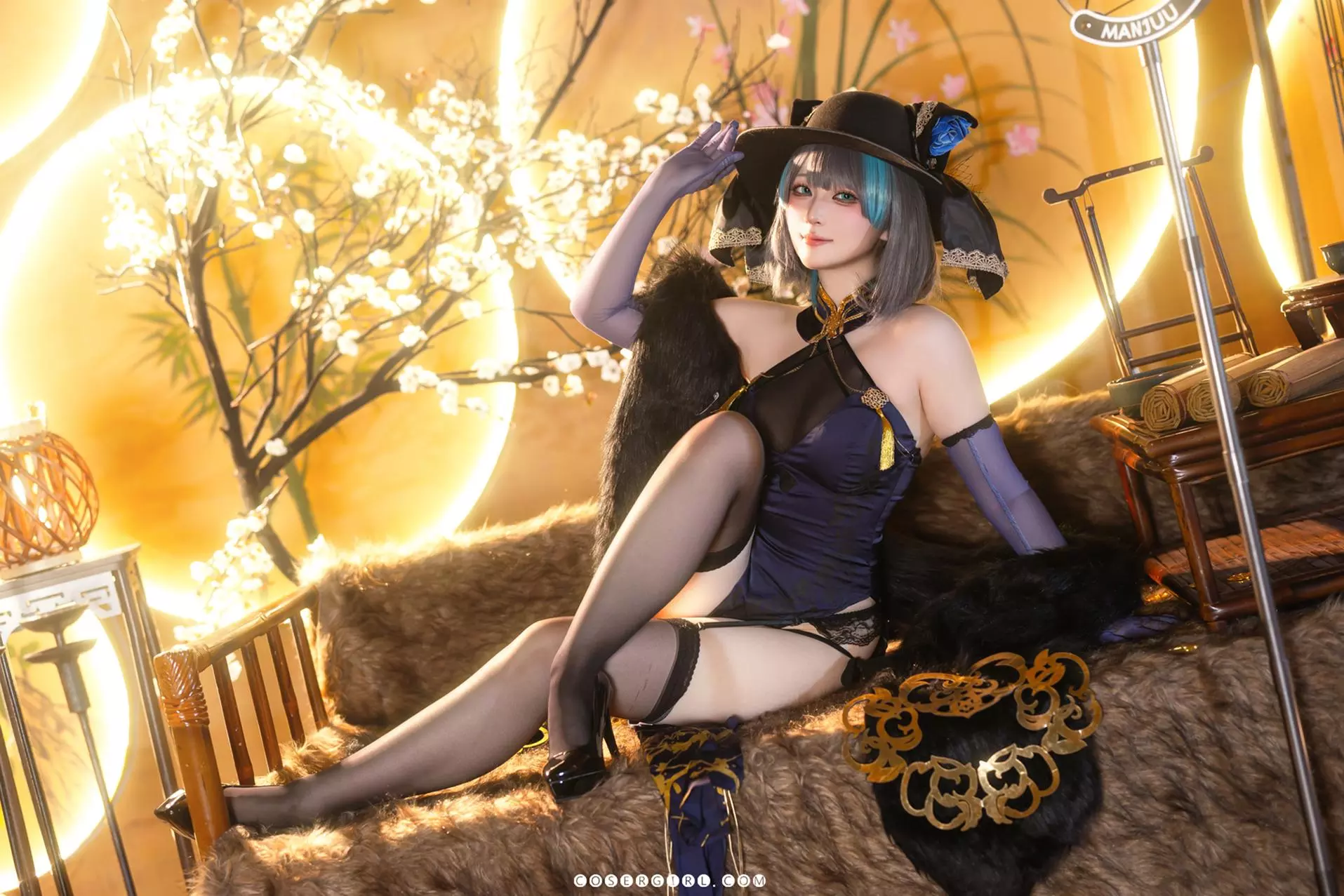 屿鱼 no.040 金装猫猫头 [60p 747mb] 压缩 10