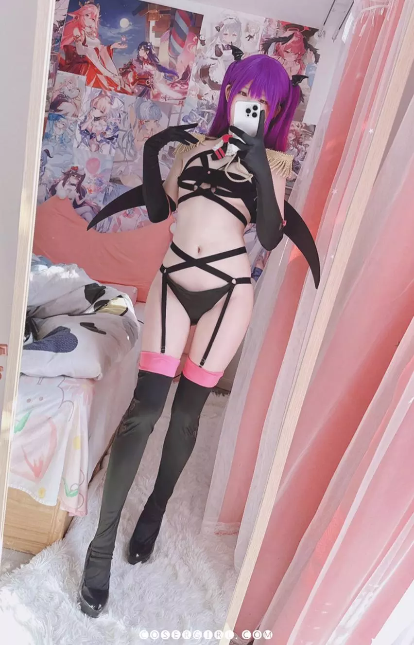 Misa呆呆写真下载：小恶魔ミリエラCosplay图包-coseryyds