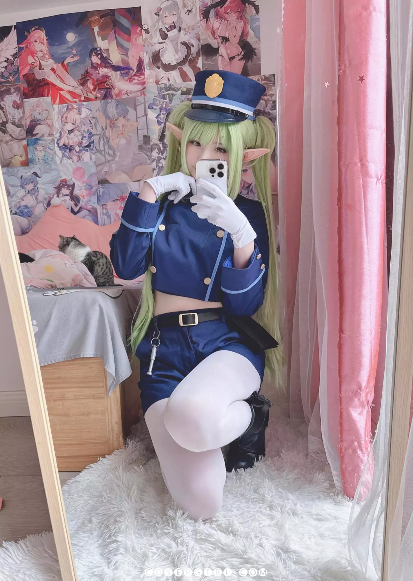 misa呆呆 no.149 2025.05.31ノゾミ (望 蔚蓝档案) [19p2v 130mb] 压缩 1