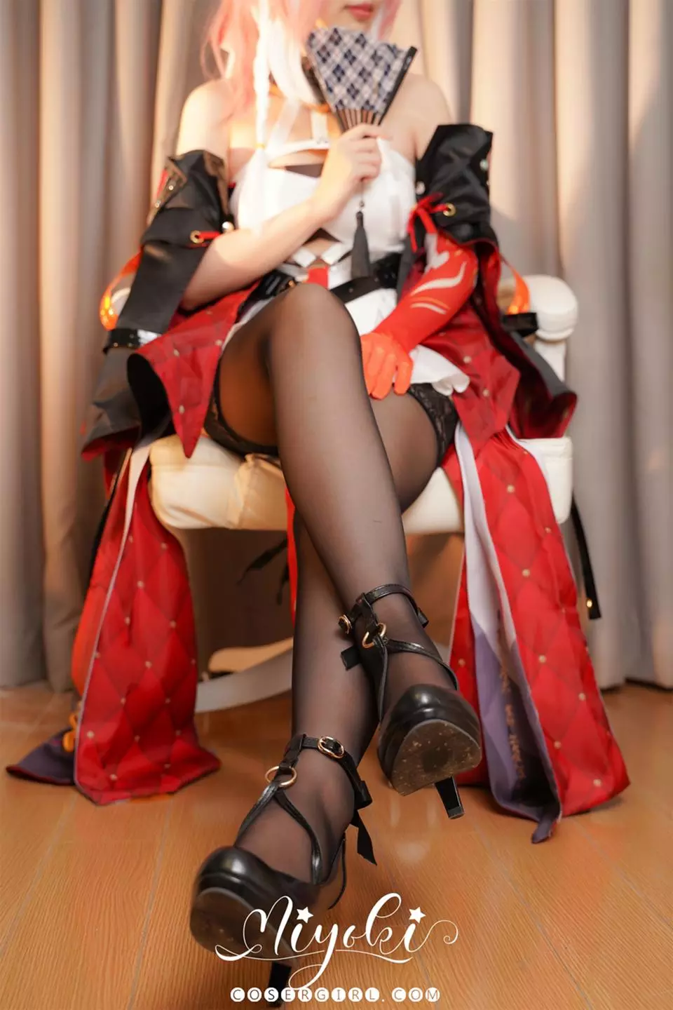铃木美咲 我的名字是长离Cosplay 美腿黑丝写真43P完整版-coseryyds